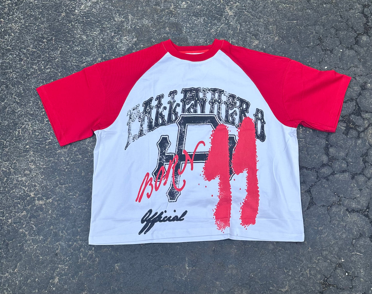 RED “99” BOXY TEE