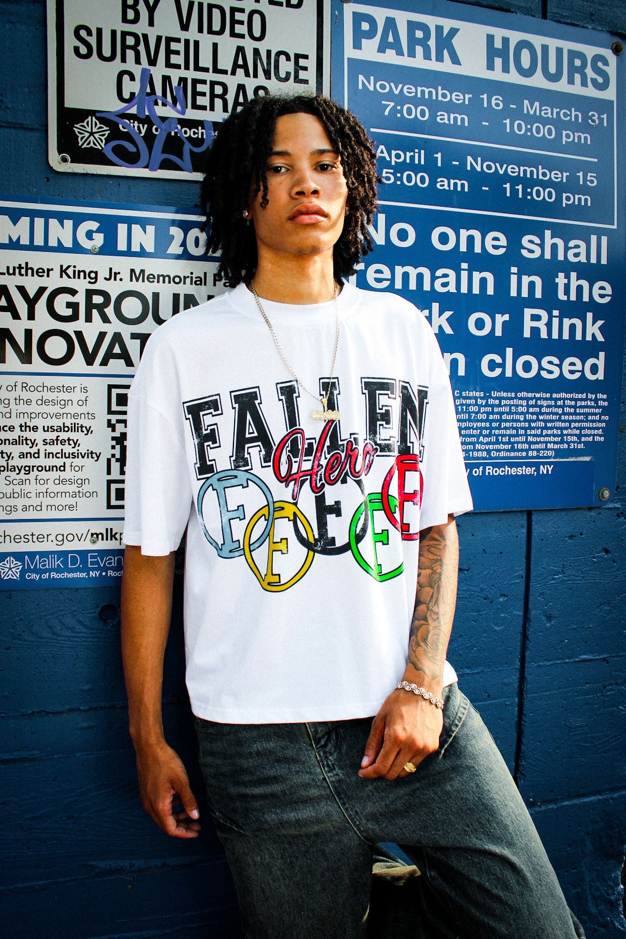 OVERSIZED ‘OLYMPICS’ TEE