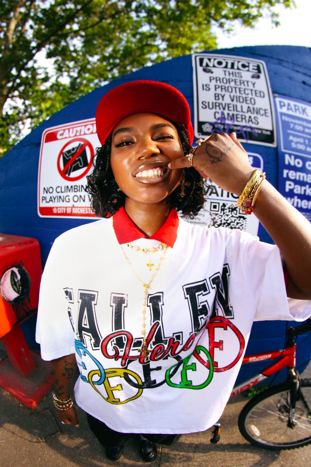 OVERSIZED ‘OLYMPICS’ TEE