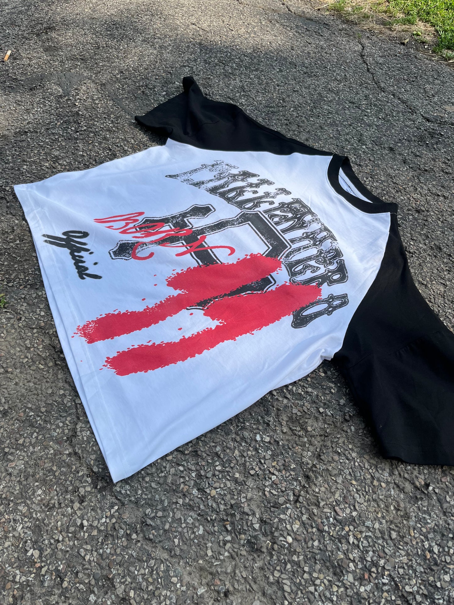 BLACK “99” BOXY TEE