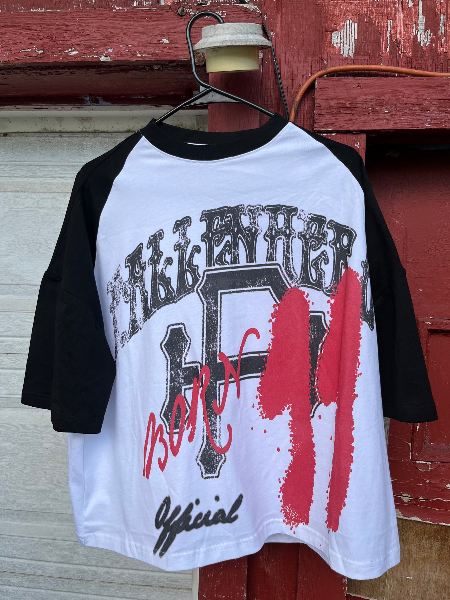 BLACK “99” BOXY TEE