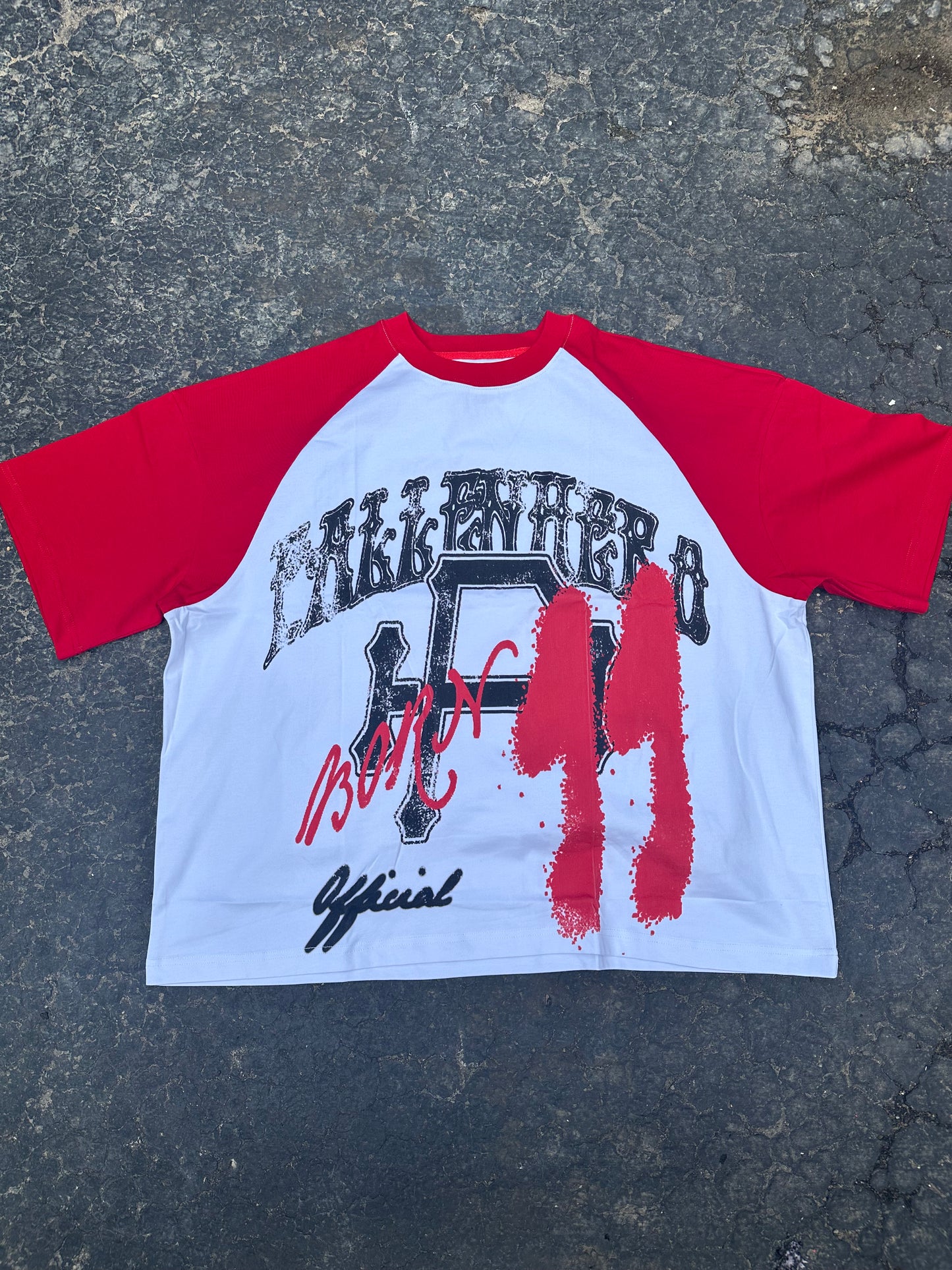 RED “99” BOXY TEE