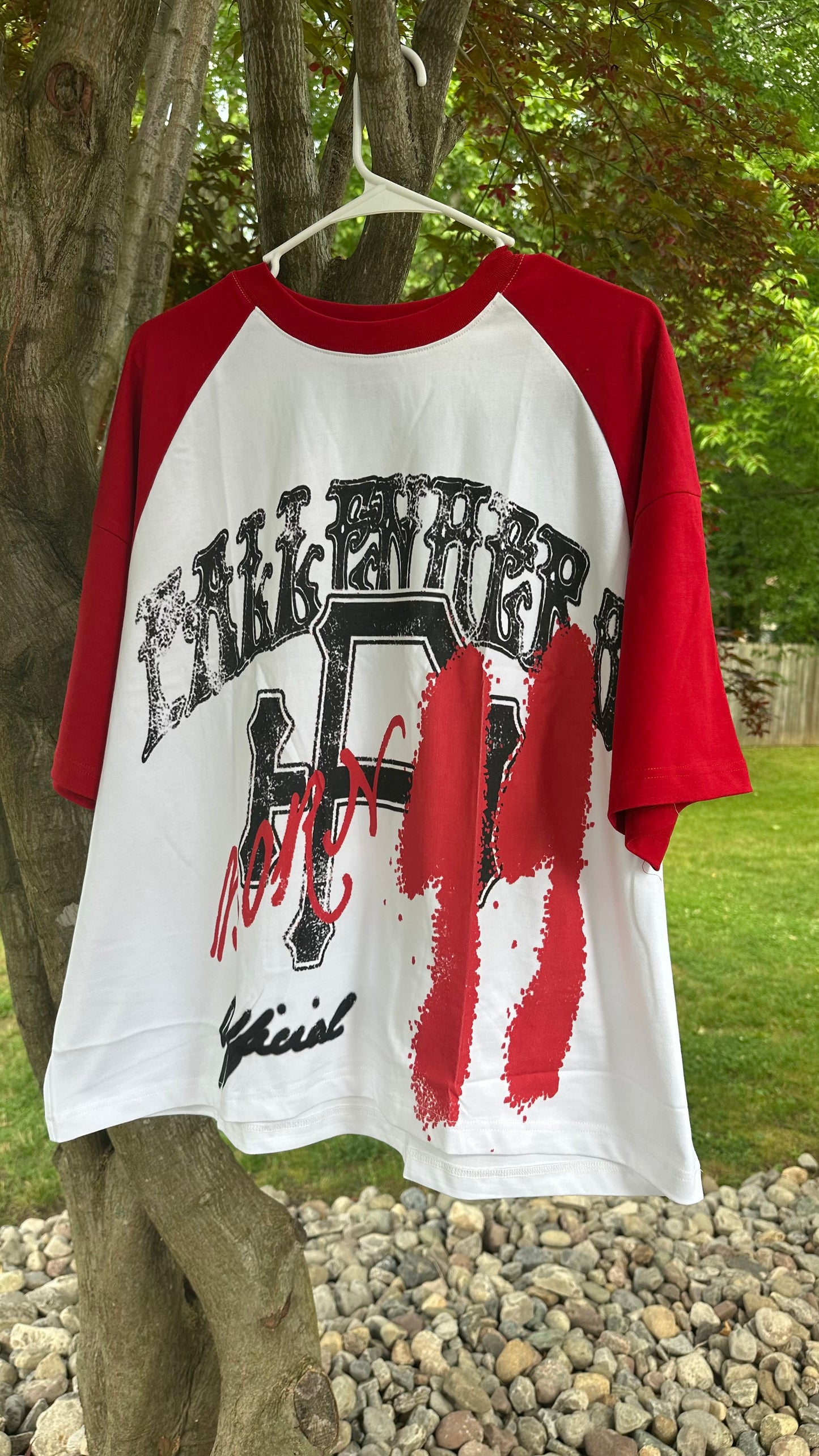 RED “99” BOXY TEE